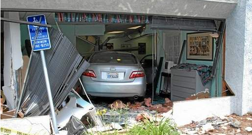 Elderly Driver Slams Into Office Building Hurting One