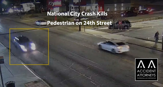 National City Crash Kills Pedestrian on 24th Street