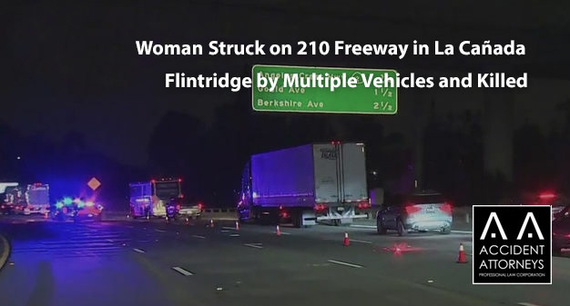 Isel Molina is Struck on 210 Freeway in La Cañada Flintridge by Multiple Vehicles and Killed