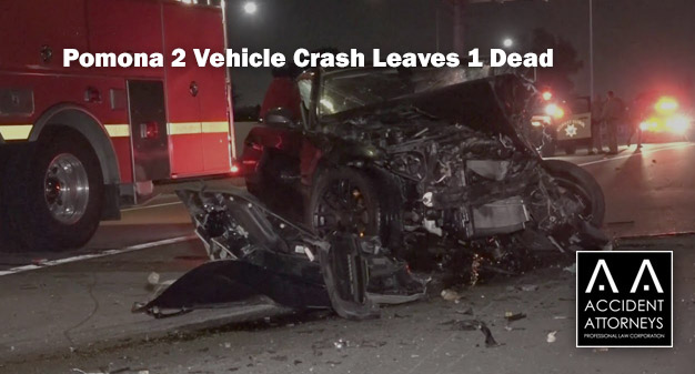 Pomona Crash Leaves 1 Dead