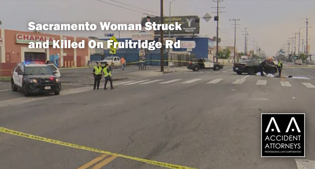 Sacramento Woman Struck and Killed On Fruitridge Road