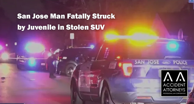 San Jose Man Fatally Struck by Juvenile in Stolen SUV