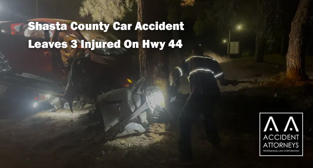 Shasta County Car Accident Leaves 3 Injured On Hwy 44