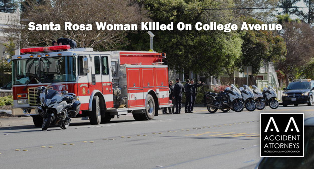 Santa Rosa Woman Killed On College Avenue