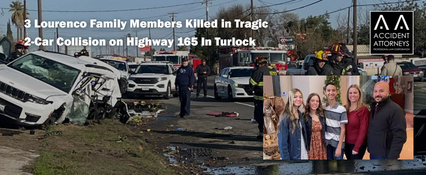 3 Lourenco Family Members Killed in Tragic 2-Car Collision on Highway 165 In Turlock