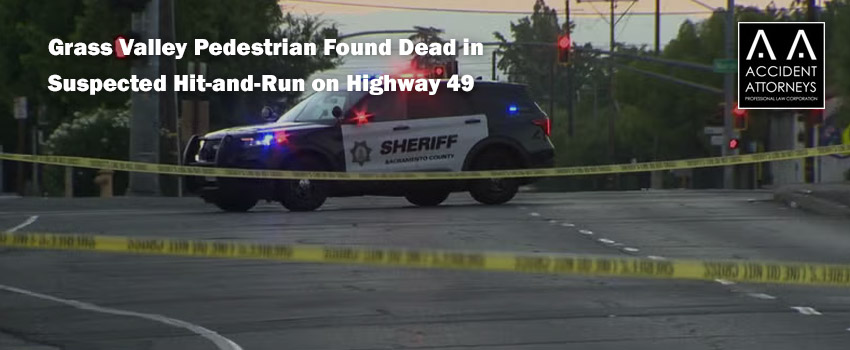 Grass Valley Pedestrian Found Dead in Suspected Hit-and-Run on Highway 49